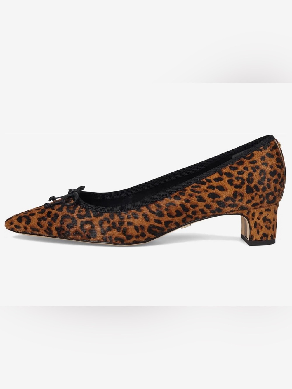 Sam Edelman Rinda Leopard Calf Hair Block Heel Pumps Size 9 NIB